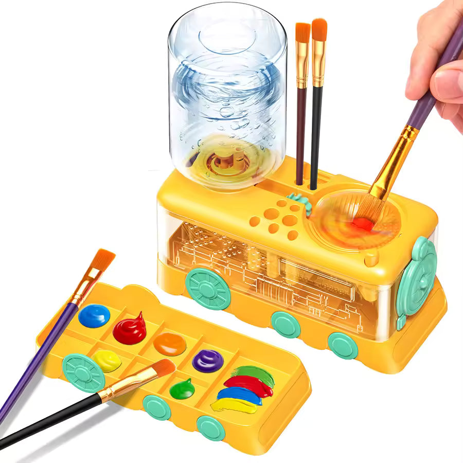 Paint Brush Cleaning Station